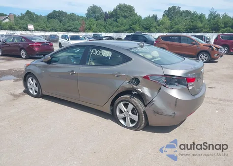 2013 Hyundai Elantra Gls z USA, uszkodzony, nr VIN 5NPDH4AE8DH367622